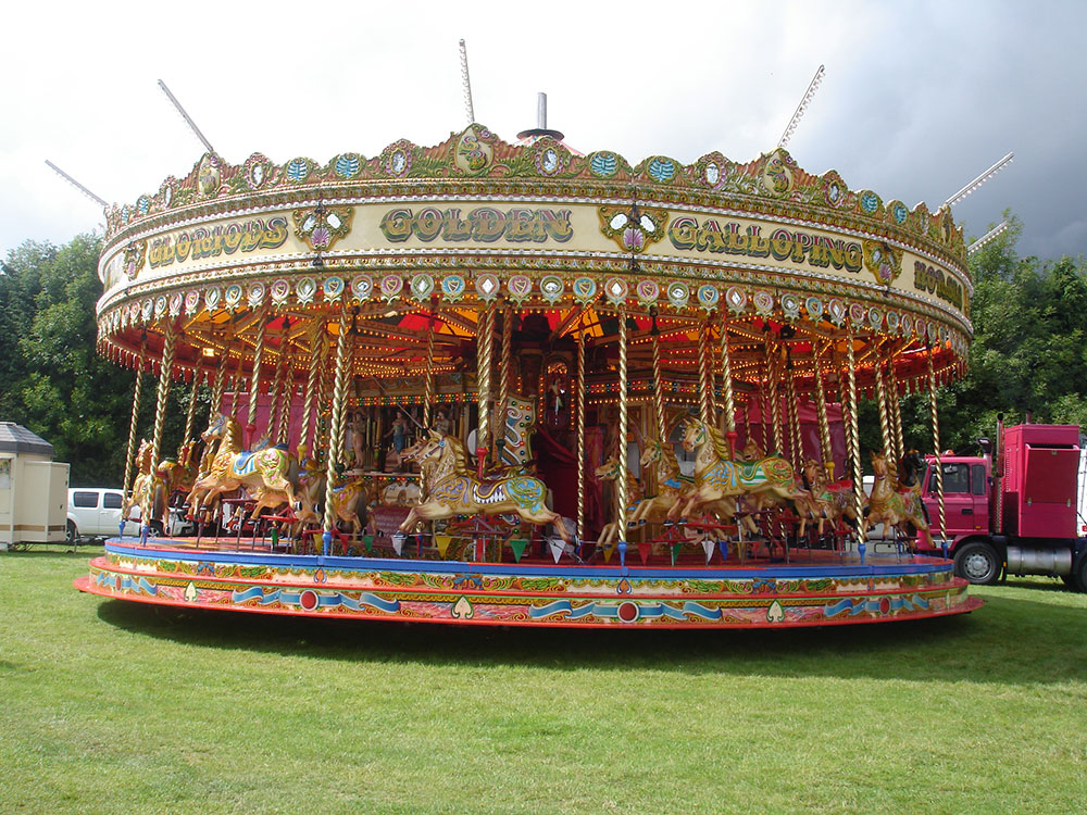 Carousel With Ropes Carousel Ride Hire